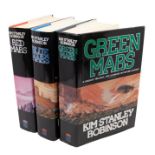 Robinson, Kim Stanley. Three first editions: Red Mars, 1992; Green Mars, 1993; Blue Mars, 1996.