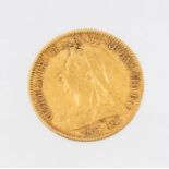 A 1901 Queen Victoria Half Sovereign