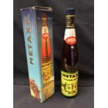 Metaxa - A boxed "The Greek Classic" brandy dated 1992.