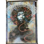 An original Jimi Hendrix poster