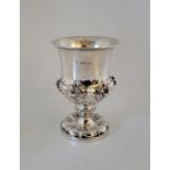 A William IV silver goblet, by Edward, Edward Junior, John & William Barnard, London 1836, having