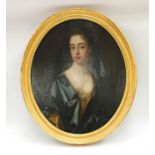 Attributed of Michael Dahl (1659-1743) Portrait of Lucy Manners, Duchess of Rutland (1685-1751),