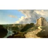 Edmund John Niemann (1813-1876) Knaresborough  oil on canvas, 126cm x 74cm signed and titled lower