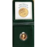 Royal Mint 1980 Proof Sovereign in Original Case with Certificate of Authenticity.