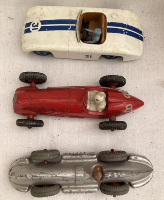 Dinky: A collection of unboxed Dinky Toys, racing and speed record cars to include: Speed of the - Image 3 of 5