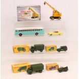 Dinky: A boxed Dinky Toys, Coles Mobile Crane, Reference 971. Original box. Together with a