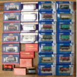 OO Gauge: A collection of boxed OO Gauge rolling stock wagons to comprise: Dapol, Bachmann and