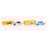 Dinky: A pair of boxed Dinky Toys vehicles to comprise: Ford Zephyr Saloon 162, two-tone blue; and