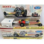 Dinky: A boxed Dinky Toys, Dragster Set, Reference No. 370, in original box with inner packaging and