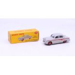 Dinky: A boxed Dinky Toys, Austin A105 Saloon, grey body with red stripe, Reference 176. Original