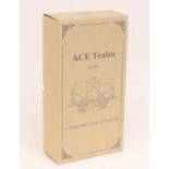 ACE Trains: A boxed ACE Trains, O Gauge, Tanker Set 1, 'Esso, Mobiloil and Lubricating Oil for ACE