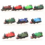 Hornby: A collection of ten unboxed Hornby, OO Gauge tank locomotives to comprise: Great Western,