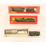 OO Gauge: A collection of three boxed OO Gauge locomotives to comprise: Wrenn 0-6-0 Diesel