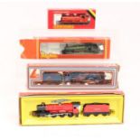 Model Railway: A collection of four boxed model railway, OO Gauge locomotives, to comprise: Hornby