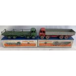 Dinky: A pair of boxed Dinky Toys vehicles, to comprise: Foden 8 Wheel Wagon, 501, playworn with