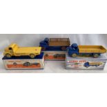 Dinky: A collection of three boxed Dinky Toys vehicles to comprise: Leyland Cement Wagon Blue Circle