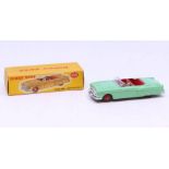 Dinky: A boxed Dinky Toys, Packard Convertible, green body with red interior, Reference 132.