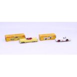 Dinky: A boxed Dinky Toys, Cadillac Tourer, lemon body with red interior, Reference 131. Original