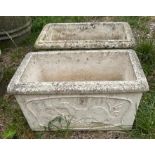 A collection of 20th cent Garden planters  20th cent
