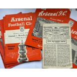 Arsenal football interest 1946-1952 period