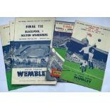 A large collection of FA cup final programmes 1950s (6) Further images added