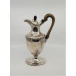 A George III silver ewer, by Crispin Fuller, London 1795, in the neo-classical style, of ovoid