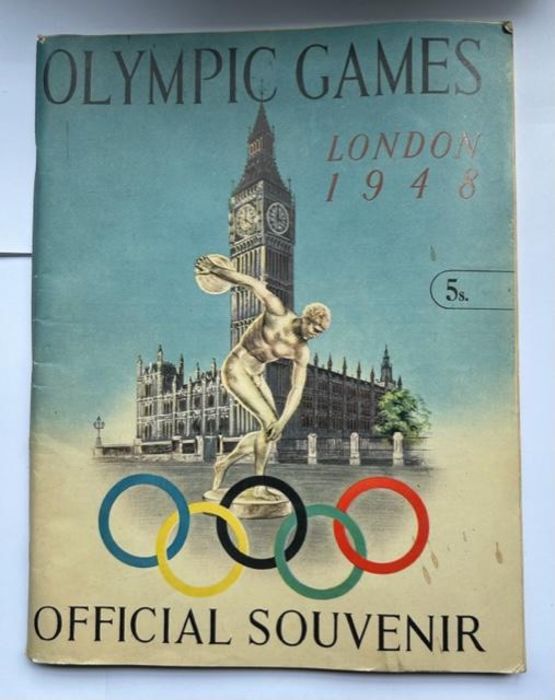 A Scarce 1949 Olympic Ticket stub and original programe - Image 2 of 2