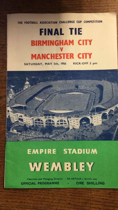 A large collection of FA cup final programmes 1950s (6) Further images added - Image 4 of 7