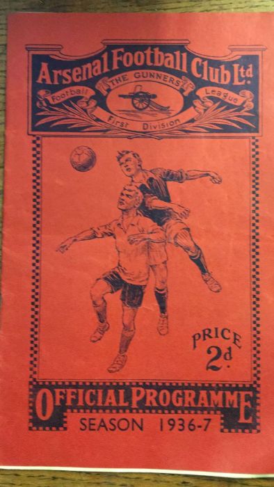 A collection of Pre War interests Arsenal football programmes 1938 Season (6) Further images added - Image 7 of 7