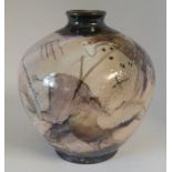 A Colbridge (an Associate company of Moorcroft Pottery). stoneware vase , decorated with the Lascaux