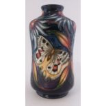 An Apollo vase in the " Butterflies " pattern it is decorated with 3 butterflies along with