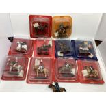 Del Prado Cavalry  high quality figures in weighty metal detailed , 2004 still in Blister Packs