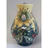 A Boxed limited edition of 50 , this vase is 12/50 piece, titled  " Indian summer "  it is decorated