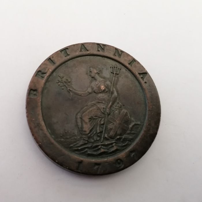 A collection of coins to include Victorian florins, George III crowns and a tin of French coins  and - Image 12 of 36