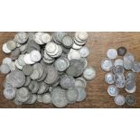 Collection of Pre 20 (Approximately 47g) & Pre 47 (Approximately 733g) Silver Coins.