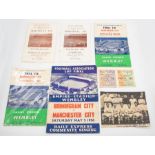 F.A. Cup: A collection of four Manchester City F.A. Cup programmes, to comprise: Sunderland 26/3/