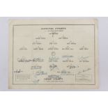 F.A. Cup: A 1946 F.A. Cup Final, Charlton Athletic v. Derby County, signed match programme, 27th