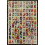 Futera: An uncut sheet of Futera Fans Selection, Manchester United cards, '32161 MU x110up, S:1, F: