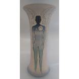 A very tall boxed, David Bowie Commemorative limited edition 1/2 ( one of two ) Star Man vase by