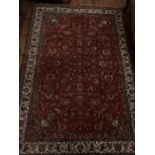 Fine magnificent Country house very large wool rug carpet ; Pure new 100% wool, purchased 1994 and