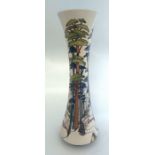 A limited edition Moorcroft Alpine Retreat vase Stands 39 cm high Condition: Good, no chips cracks