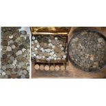 Large British & World Coin Collection containing a large amount of copper penny’s from Victoria to