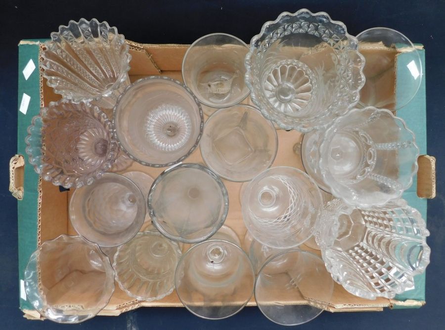 Collection of 19th and 20th century glasses.