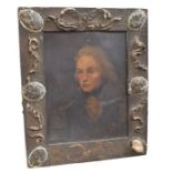 1x Large picture of Nelson, on board in frame