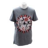 A Vivienne Westwood grey short-sleeved cotton T-shirt, medium size, made in Portugal in February
