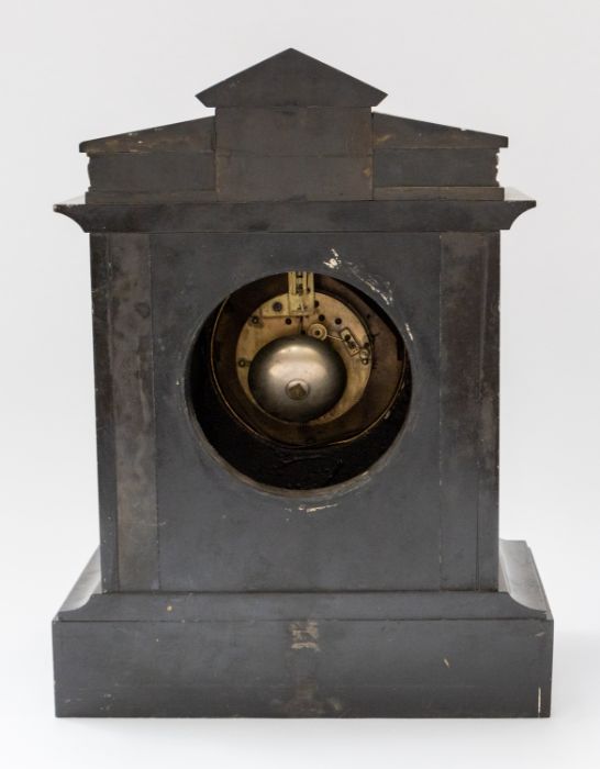 Early 20th Century French Scutze clock, mid 20th Century cuckoo clock and spelter figure clock ( - Image 3 of 4