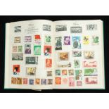 Misc collection of Stamps , contained within 7 albums / stockbook . The main value appears to come