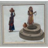 A 19th cent Indian watercolour study