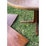 **WITHDRAWN**A fine quality Danish Rosewood mid century table with two additional leaves and