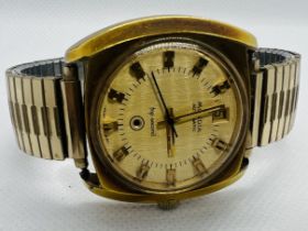 A Mondia "Top Second" Automatic gentleman's wrist watch. Untested but appears to run when